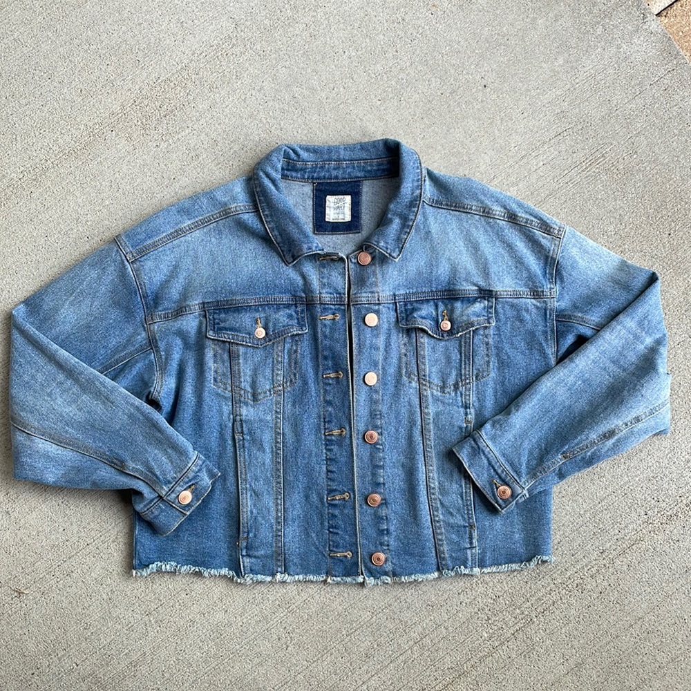 Good Hart Brand denim jacket